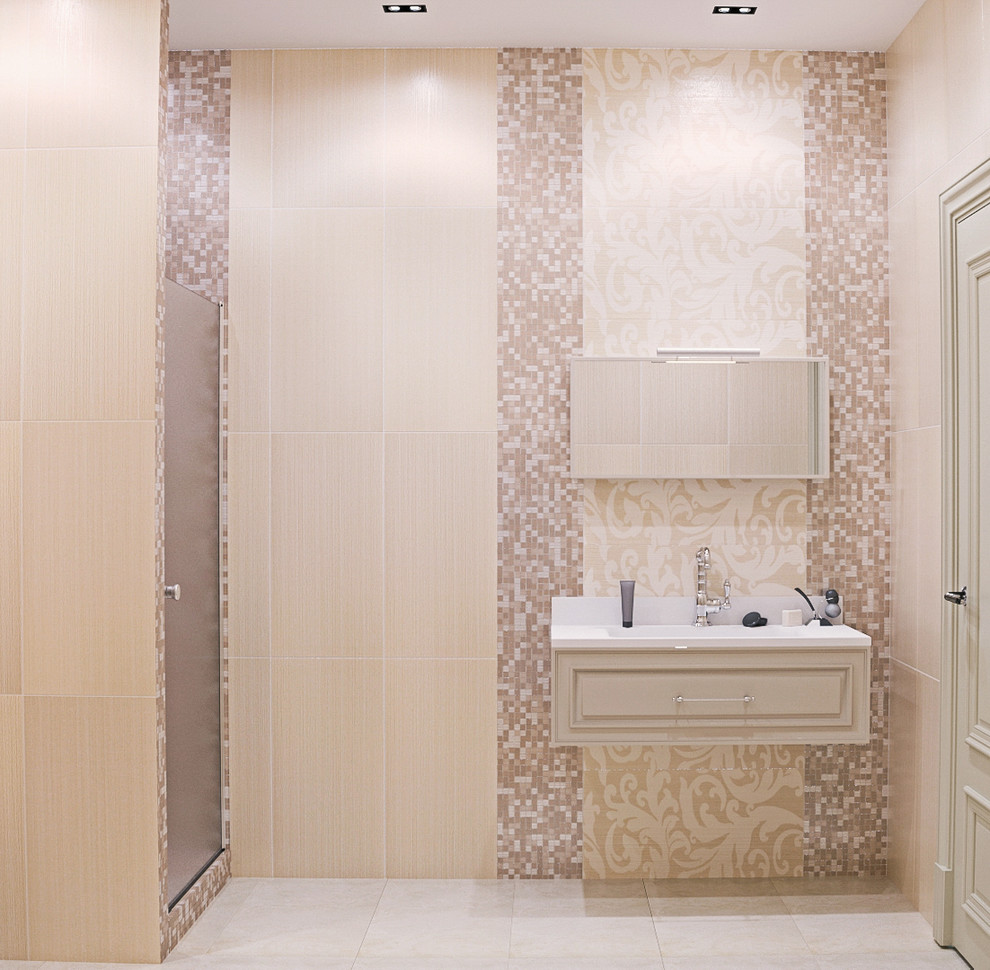 Двухэтажная квартира в стиле Яркая классика 340 м2