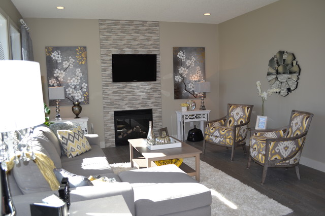 Valini Modern Living Room Calgary By Mcgonigal Signature Homes