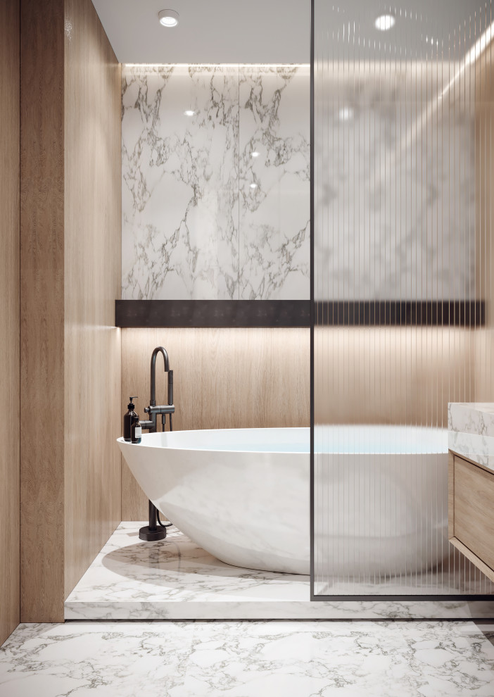 Санузел в студии г. Санкт-Петербург