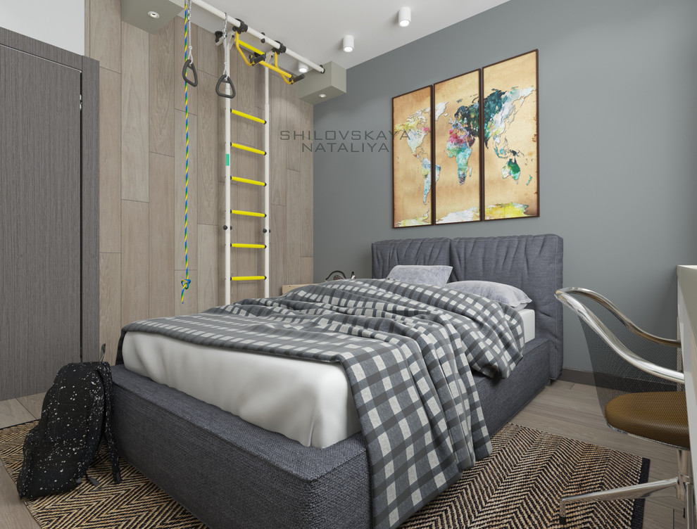 Проект трехкомнатной квартиры ул. Балмочных, г. Липецк