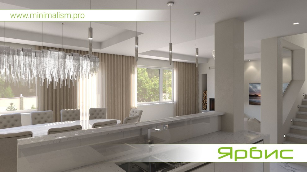 Дизайн загородного дома в КП Новые Вешки