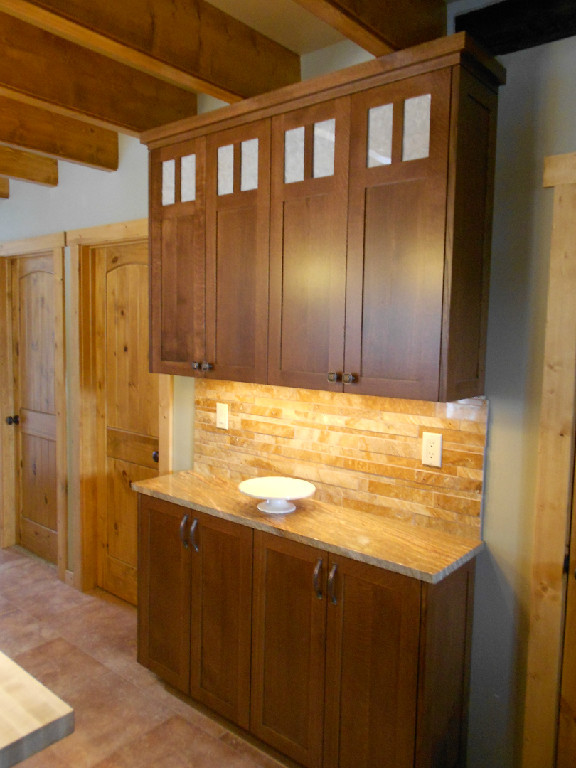 Inspiration for a rustic kitchen remodel in Boise