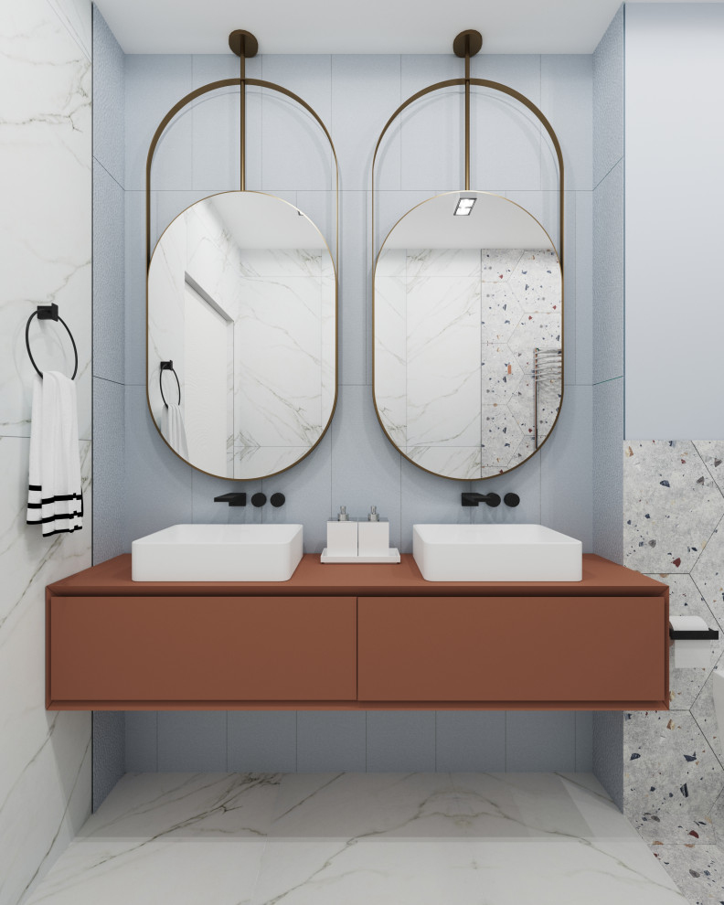 Квартира с яркими акцентами