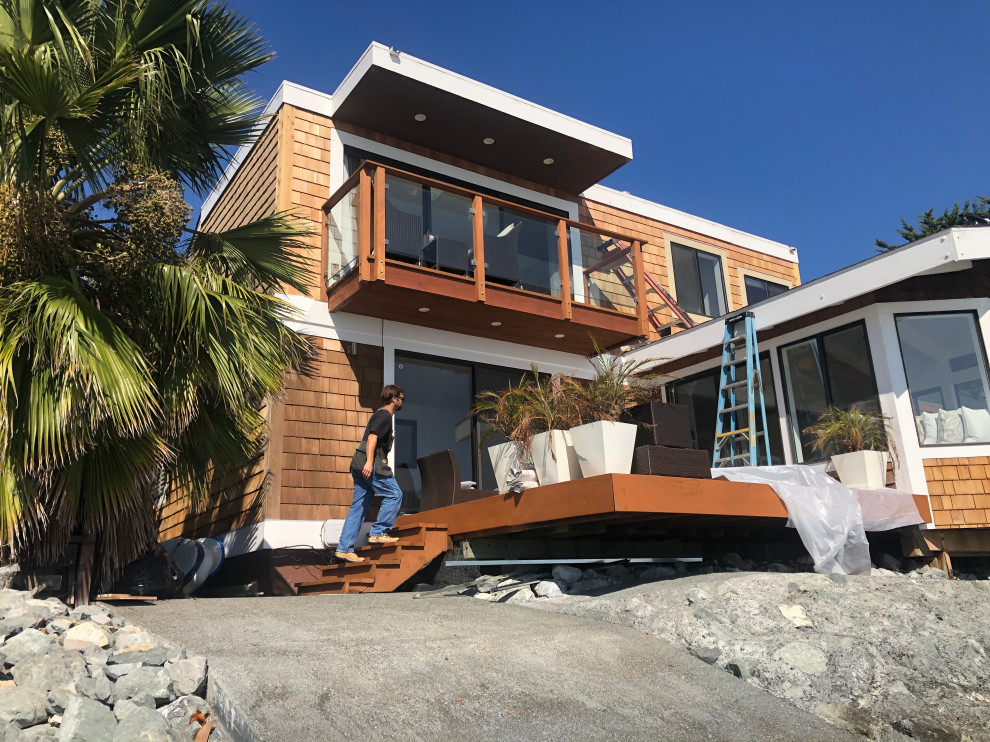 Exterior Home Renovation in Tiburon