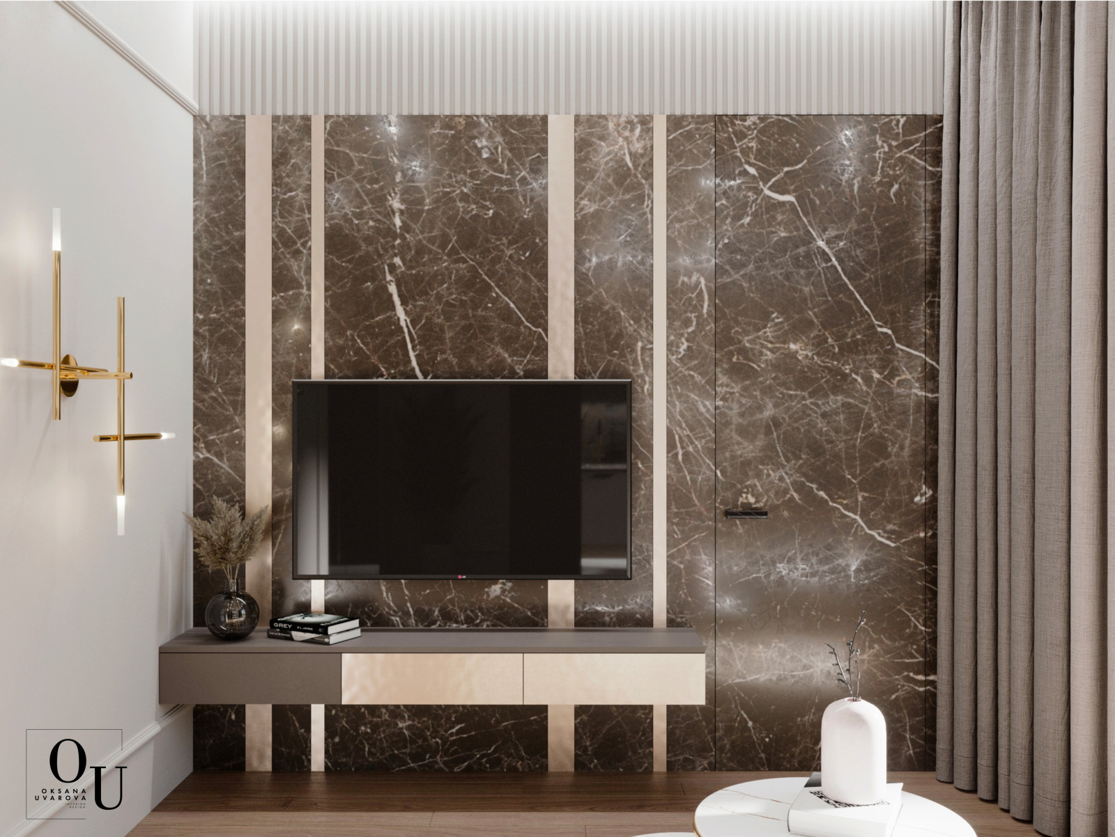 Дизайн 2х-комнатной квартиры ЖК Wellton Towers