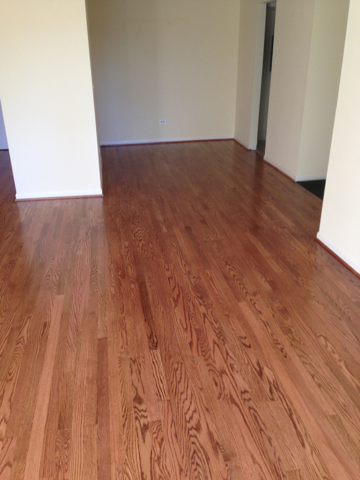 Red Oak Wood Floors with Early American Stain - Traditional - Chicago - by Kashian Bros Flooring | Houzz