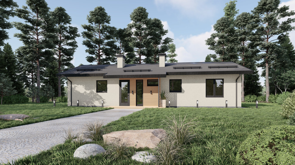 Проект типового дома. Тип М-2