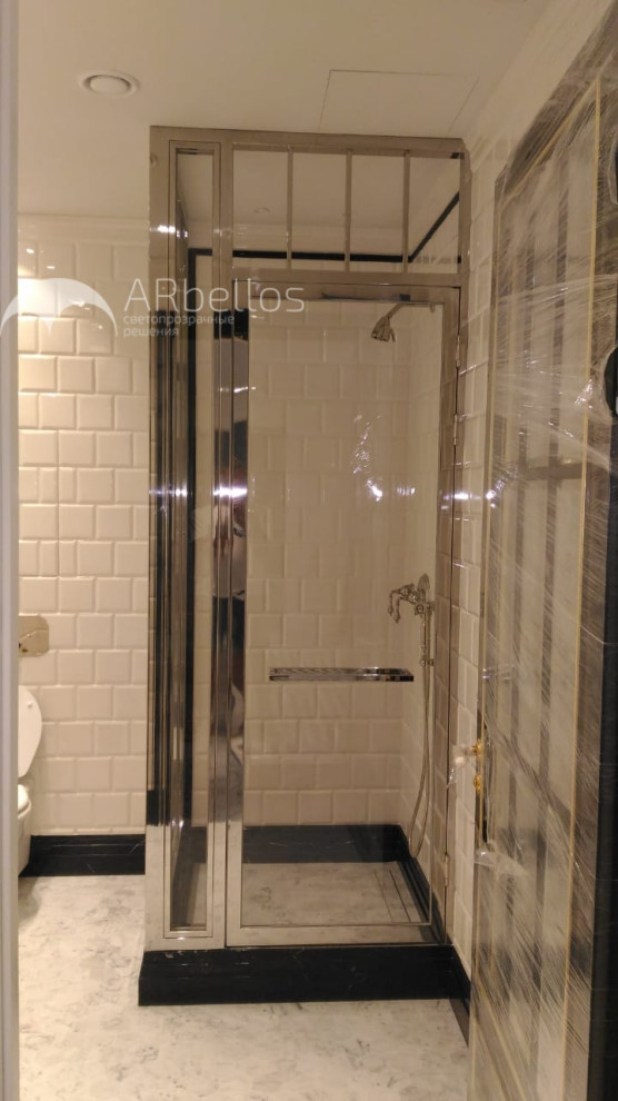 Душевая из нержавеющей стали