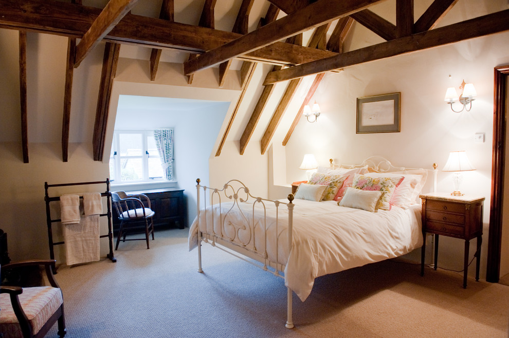 Photo of a traditional bedroom in Dorset.
