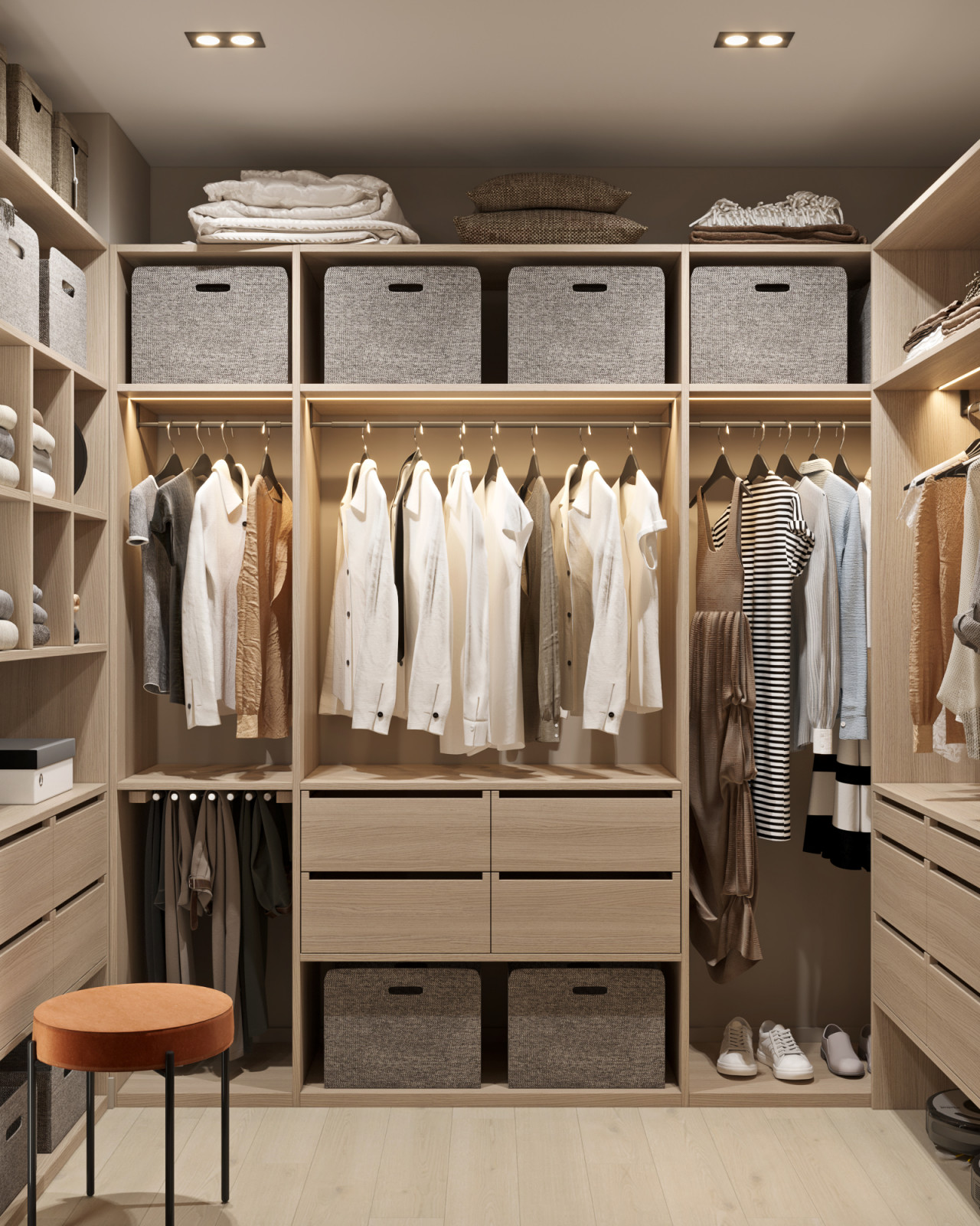 2-комнатная квартира для семейной пары в современном стиле