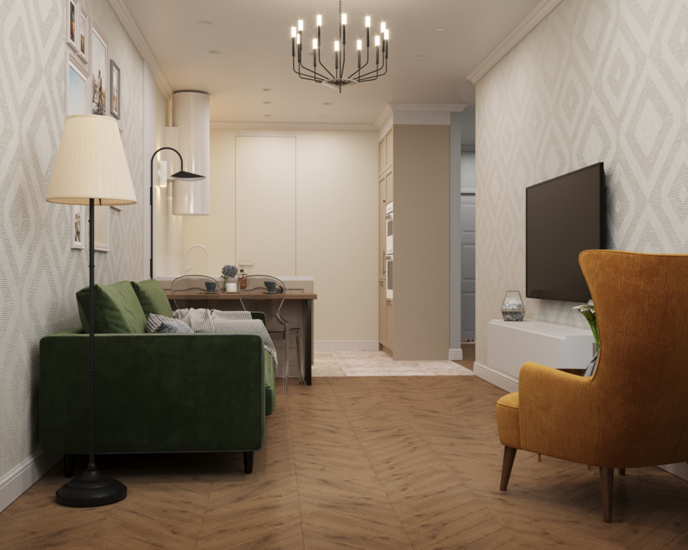 Квартира для молодой пары в ЖК "Символ"