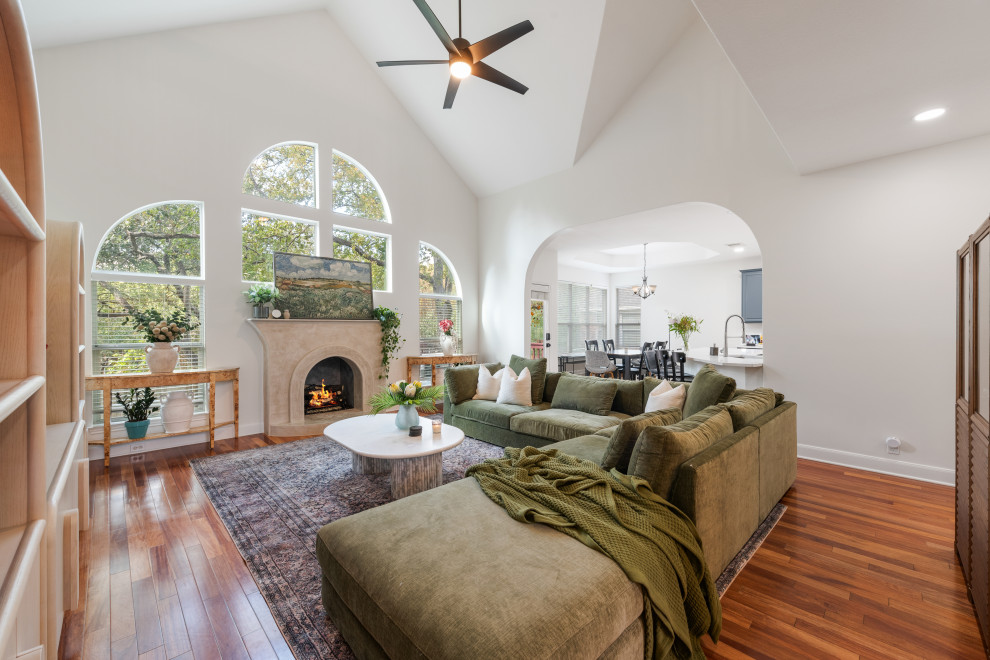 Cedar Park Eclectic-Cozy Living