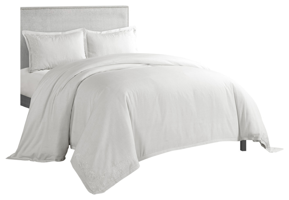 Somerset 3Piece Comforter Set Traditional Comforters And Comforter Sets by Nanshing Home