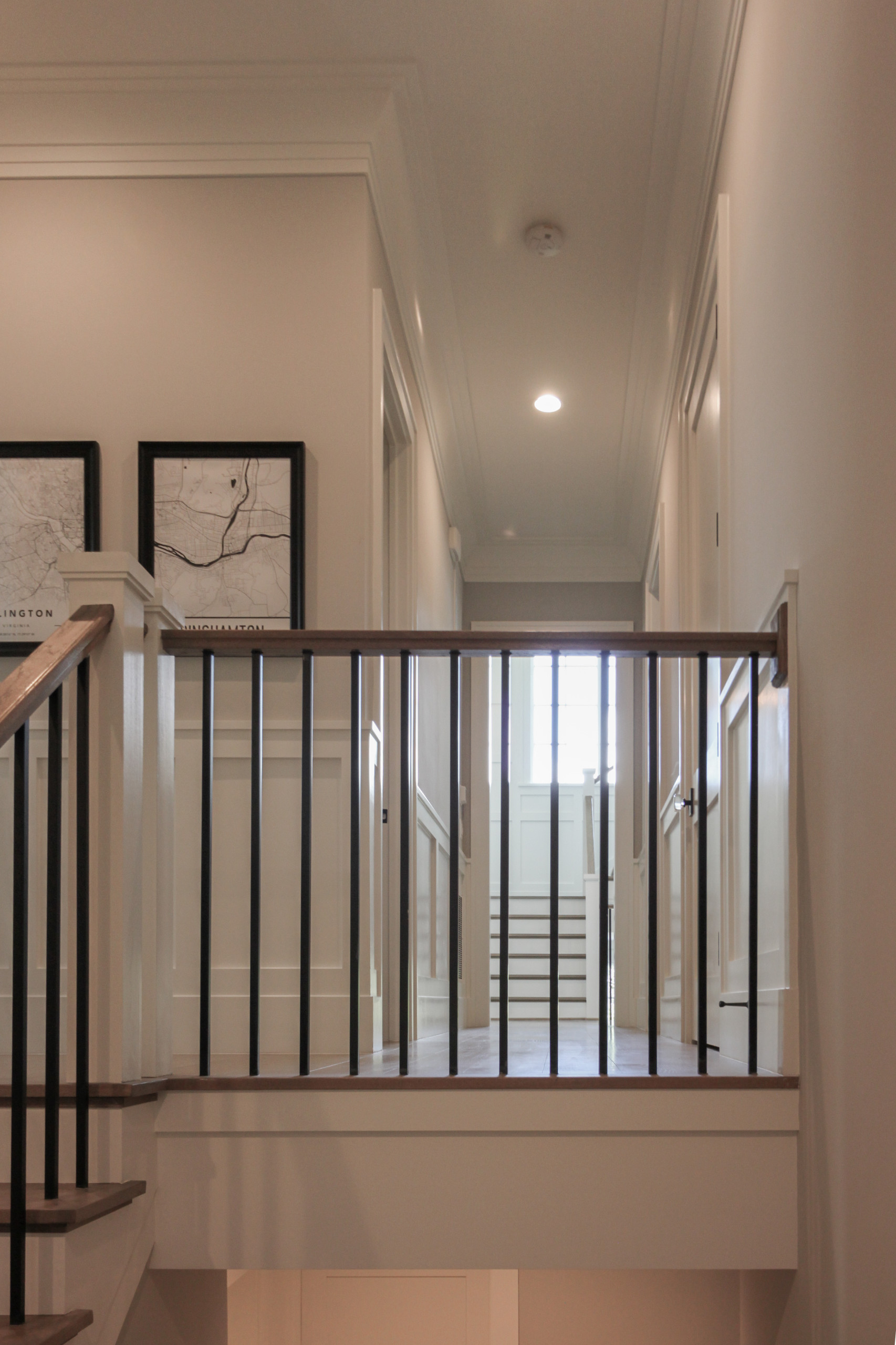 87_Welcoming and Functional Contemporary U-shaped Staircase, Arlington, VA 22207