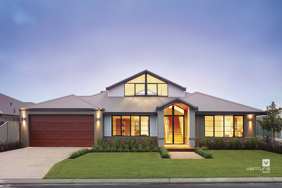 Modern exterior in Perth.