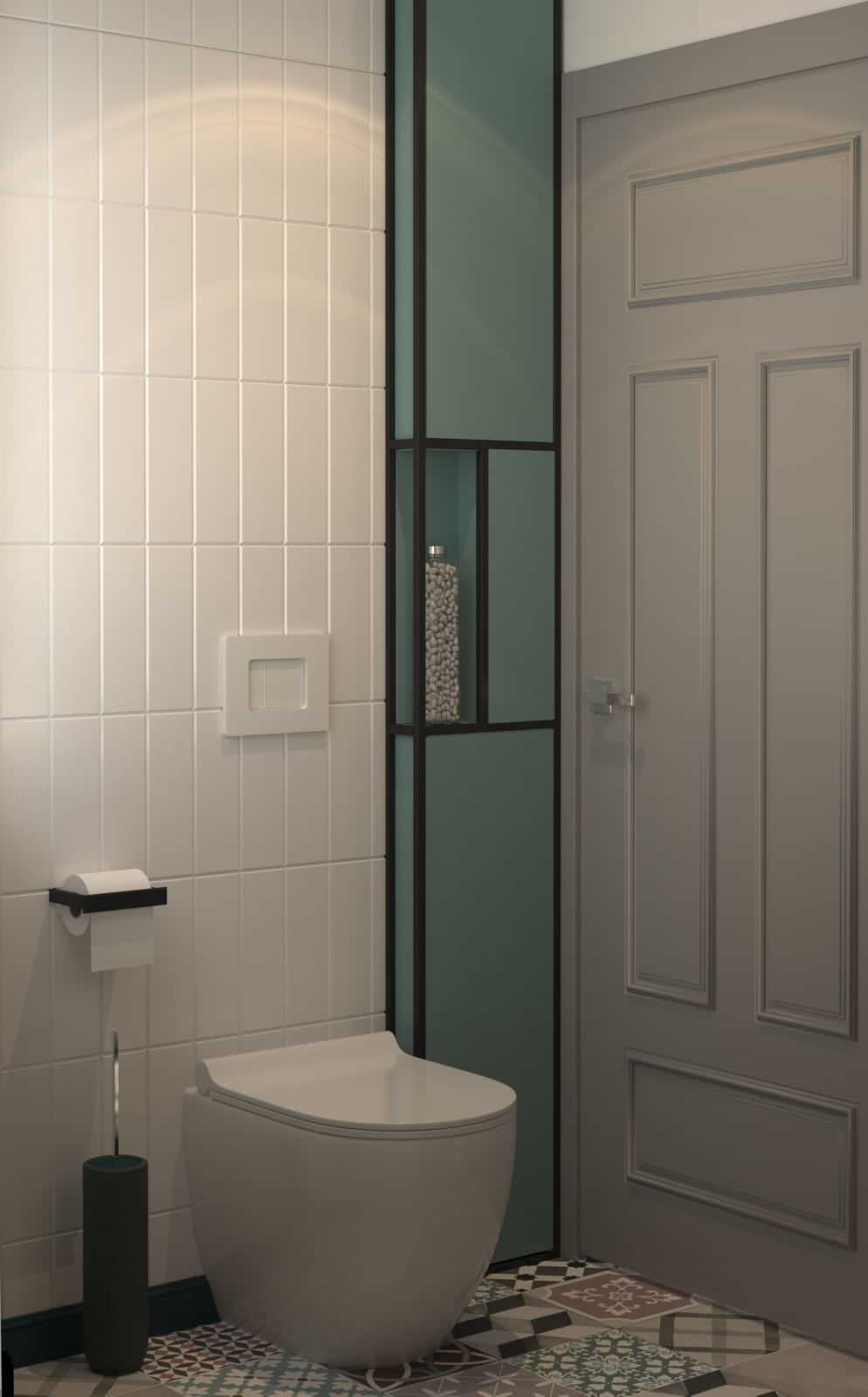 Маленькая однушка в старом фонде  "ДО и ПОСЛЕ"