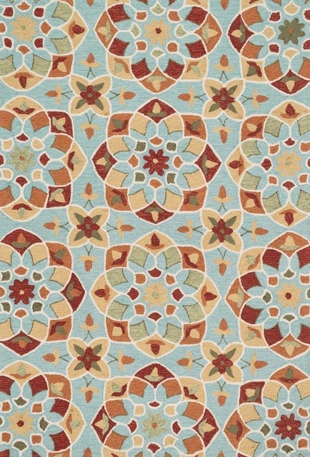Loloi Francesca Collection Rug Turquoise And Gold Contemporary Loloi Francesca Collection Rug