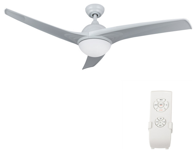 52" 3Blade Ceiling Fan Reversible Motor and Remote Control