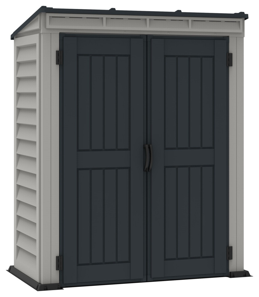 YardMate Pent Plus with Floor 5'x3' - Sheds - by Duramax