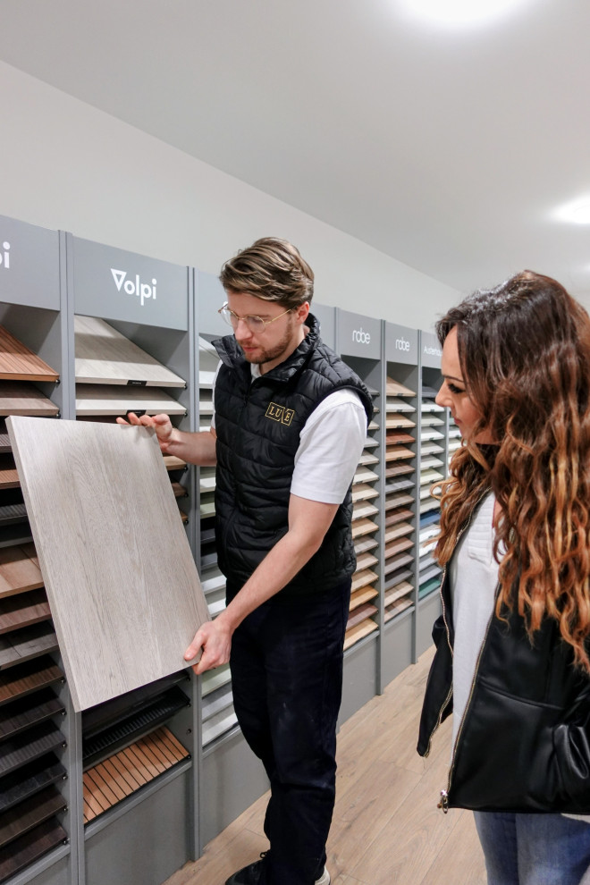 leicestershire showroom display bespoke samples