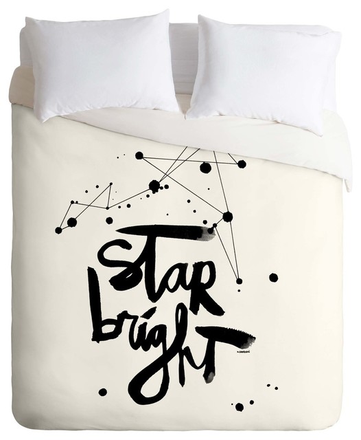 Deny Designs Kal Barteski Star Bright Duvet Cover Contemporary