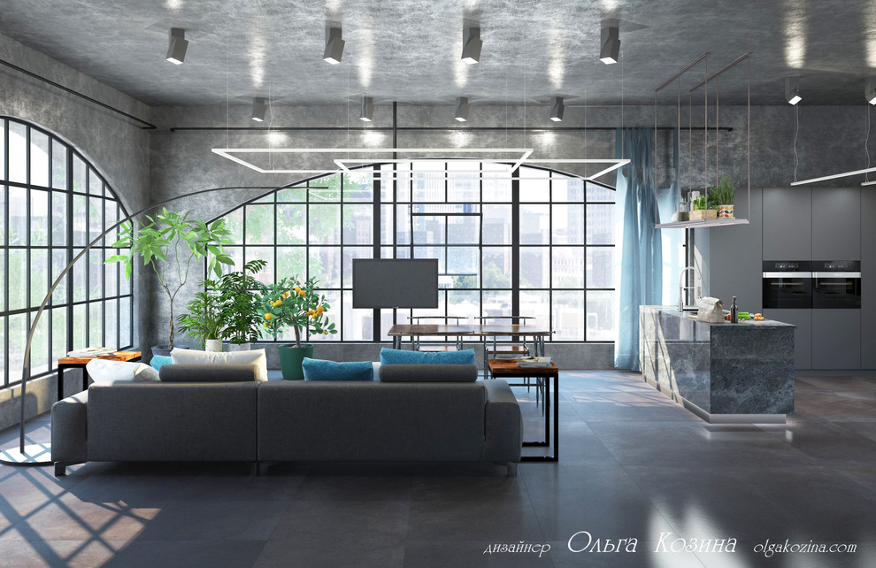 Кухня с техникой Горенье