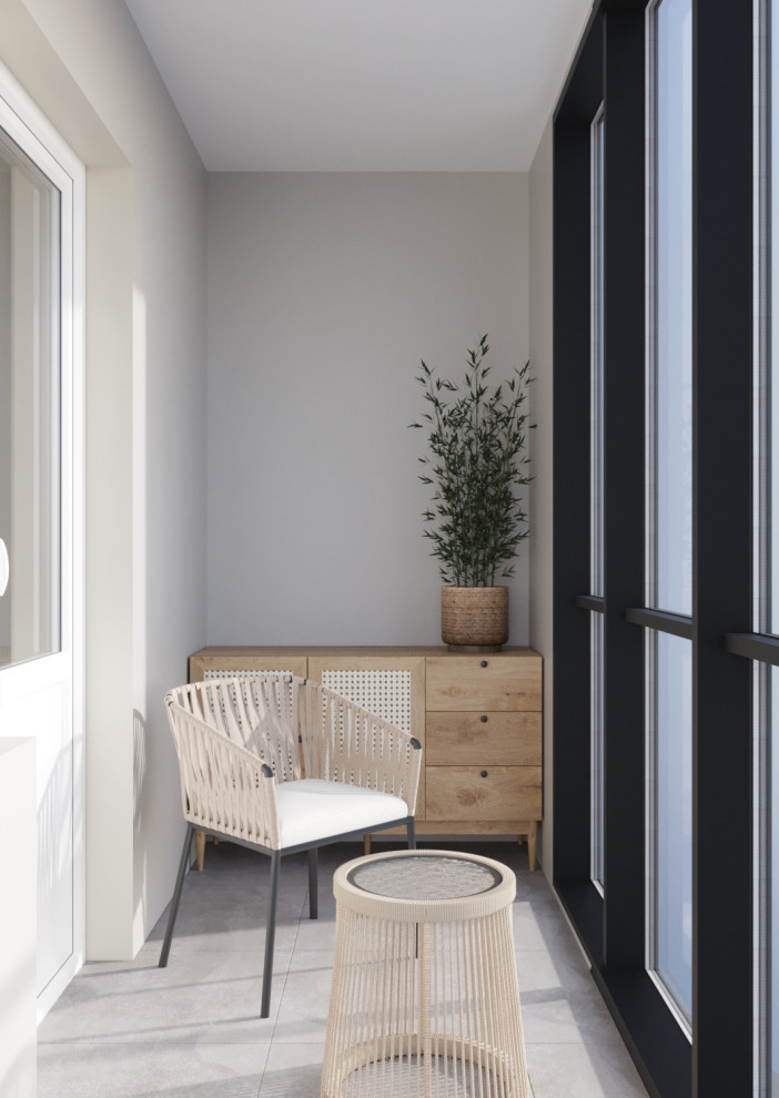 Design project of a one bedroom apartment