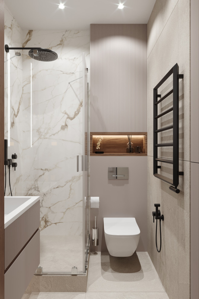 Квартира 127 кв.м. в современном стиле в ЖК Серебряный Парк.