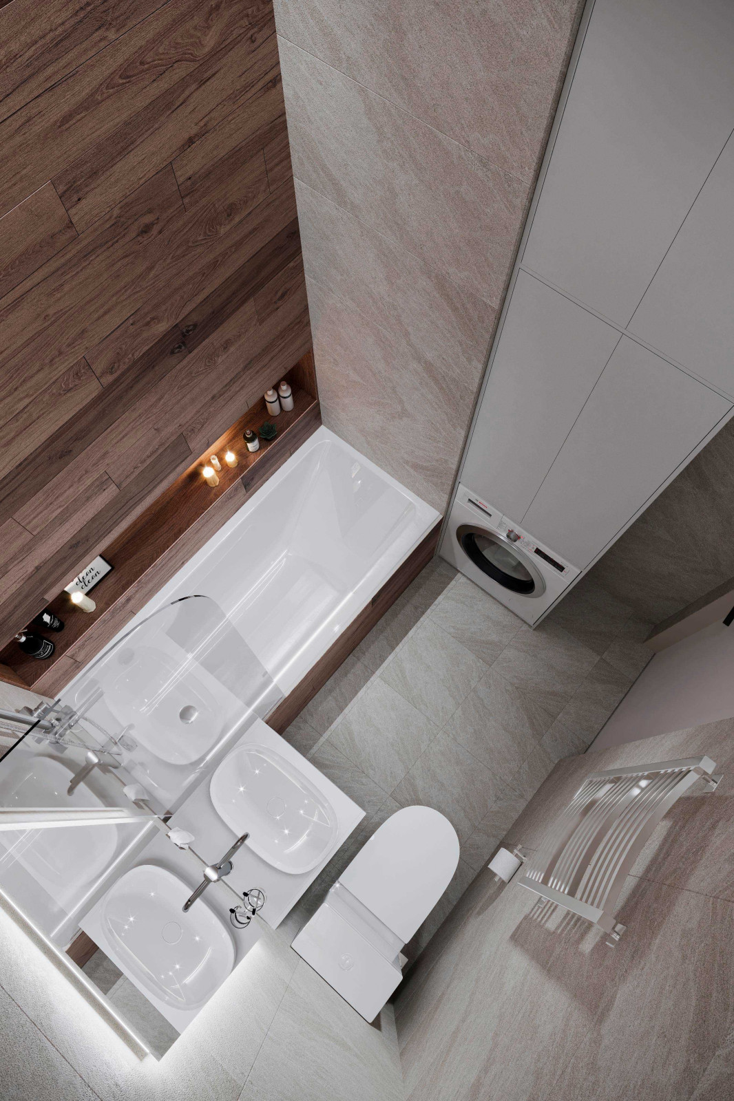 Дизайн и ремонт квартиры в ЖК «Символ» — Кофейная сказка