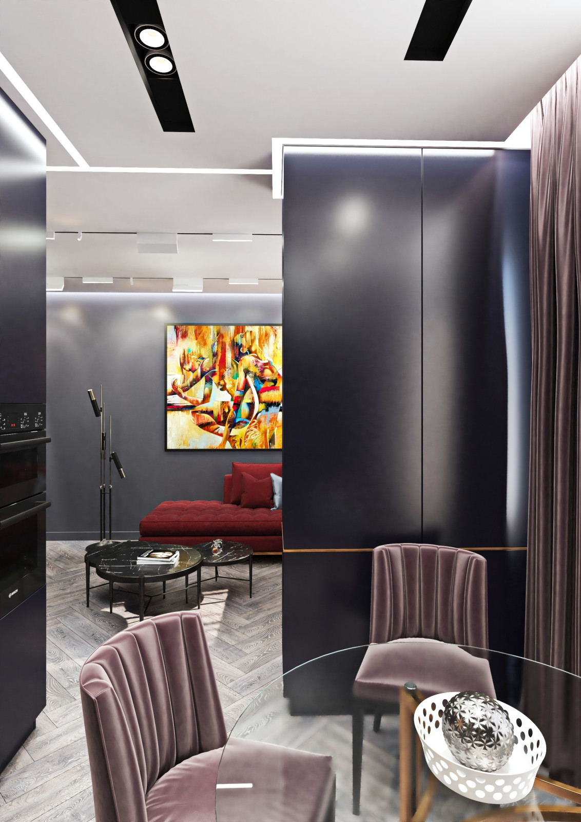 Портфолио. Интерьер классический и артдеко.