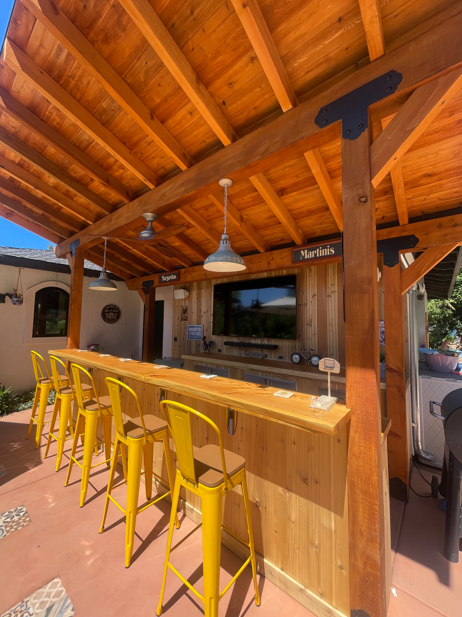 Brunson outdoor bar