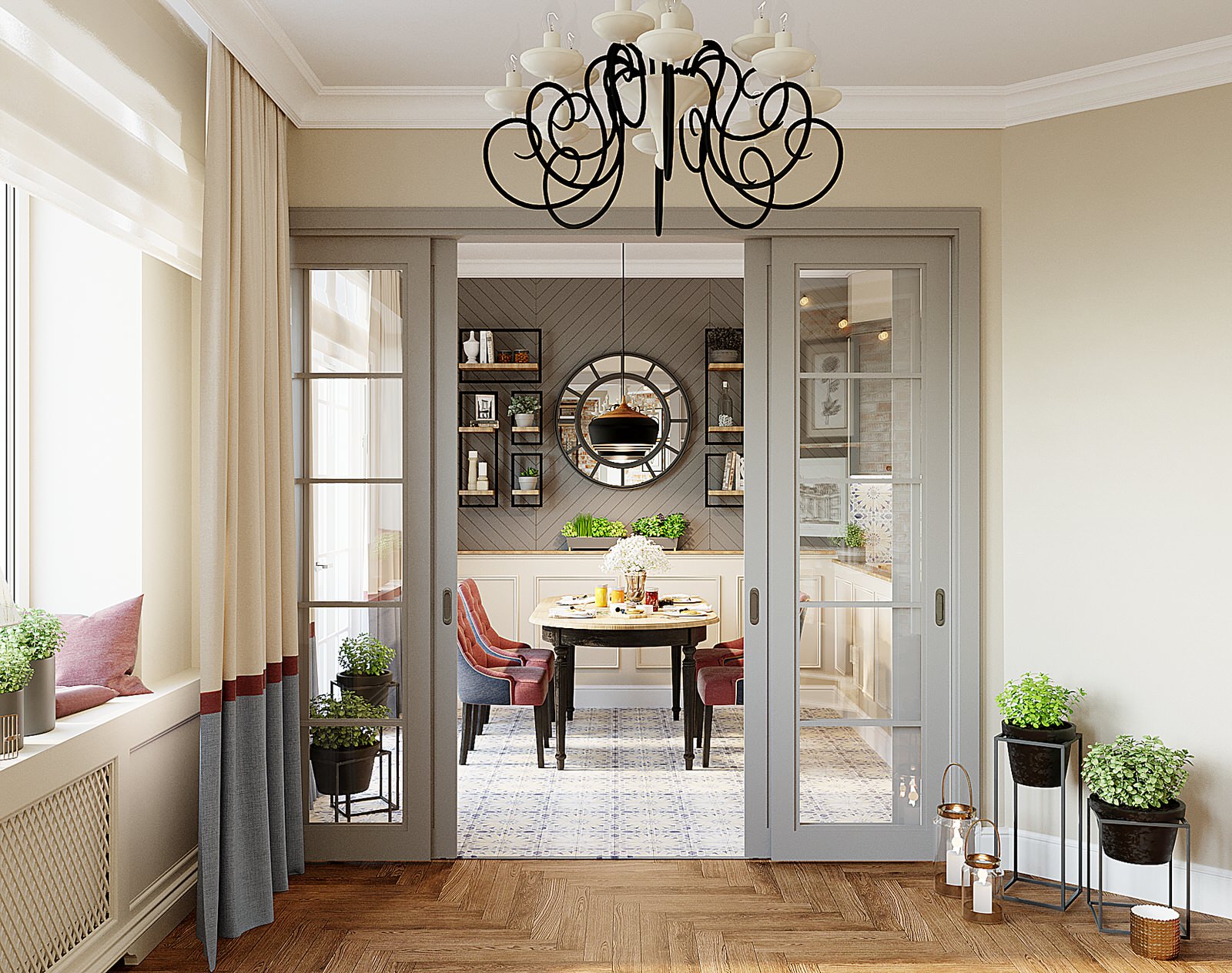 Квартира на ул. Герцена для семьи из 4 человек