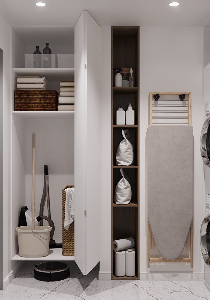 проект "Сдержанный комби на 87м2"