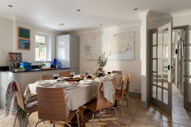 Quay House Topsham eclectico-comedor