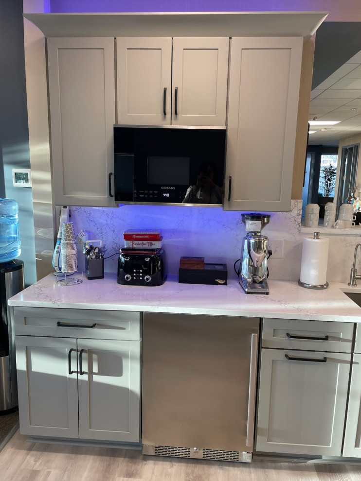 Contemporary Office Coffee Station