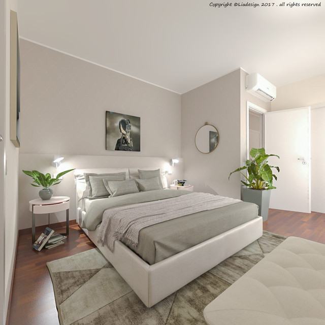 Casa nuova ed uno stile da creare - Progetto in corso contemporary-rendering
