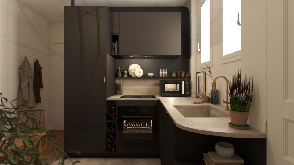 Projet (Option 1) - Cuisine - Modélisation 3D