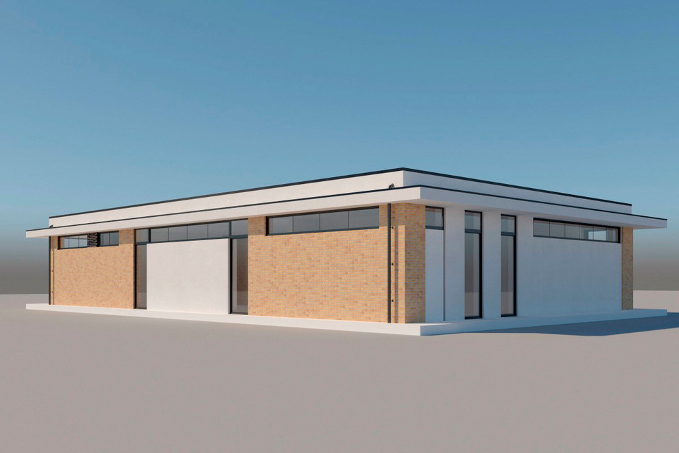 Дом в минимализме краснодар