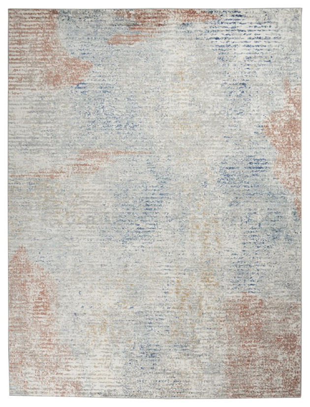 Nourison Quarry Area Rug, 5'3"x7'3" Contemporary Area Rugs by