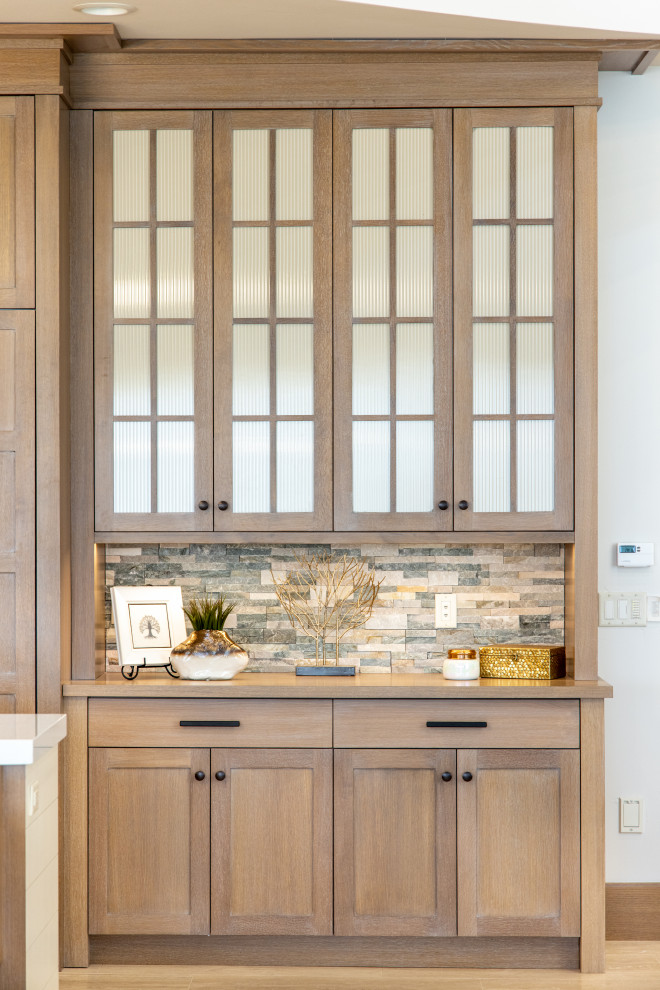 This is an example of a transitional kitchen in Salt Lake City.