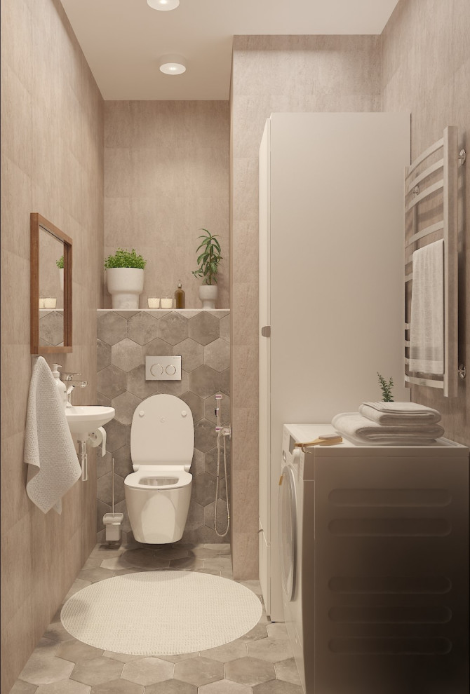 Дизайн проект квартиры для молодой девушки