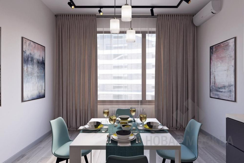 Дизайн-проект однокомнатной квартиры 48 кв.м. в ЖК «Символ»