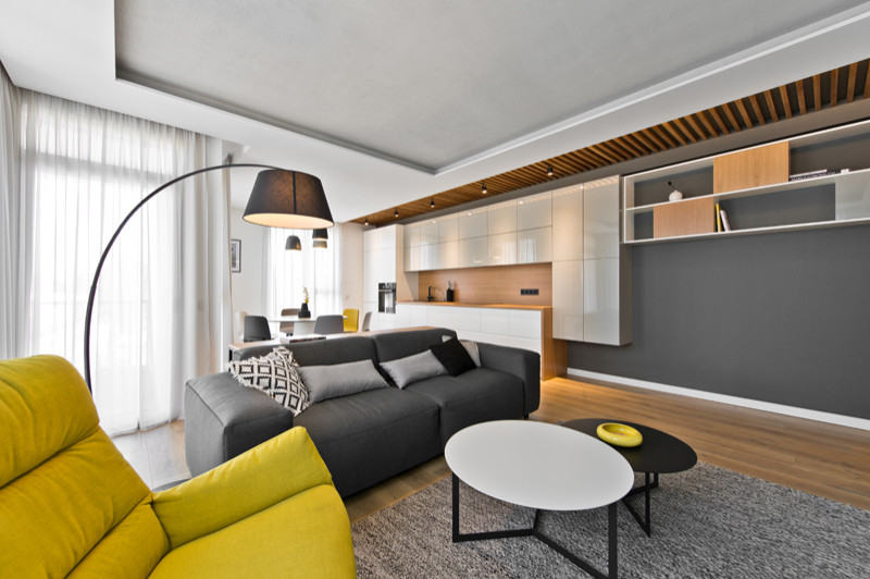 Квартира в скандинавском стиле 75м2