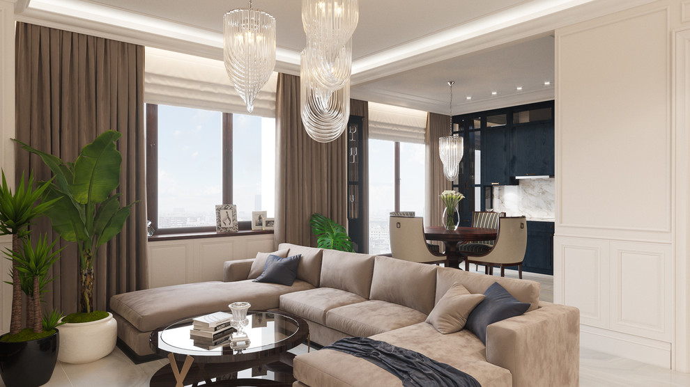 ЖК Red Side. Cовременная классика. 105 кв.м.