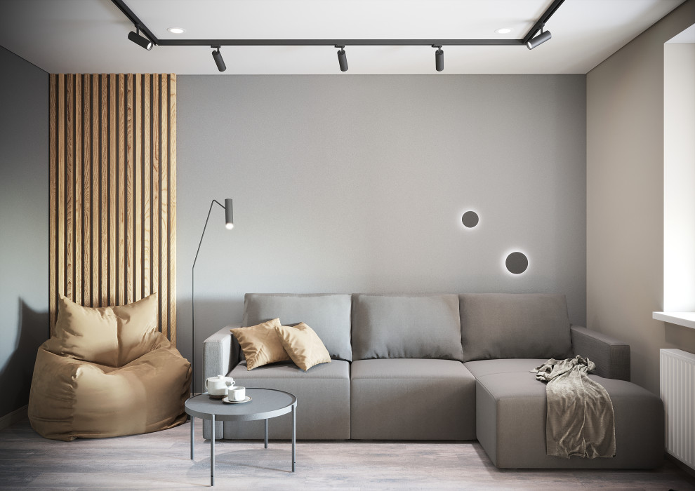 Two-room apartment for a single man