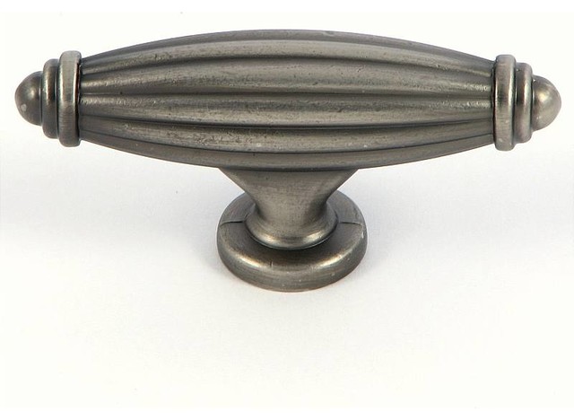 Stone Mill Hardware Weathered Nickel Country Cabinet Knob (Pack of 5)