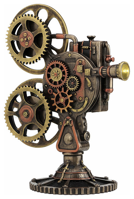 Steampunk Projector, Myth and Legend Statue - Industrial - Decorative ...