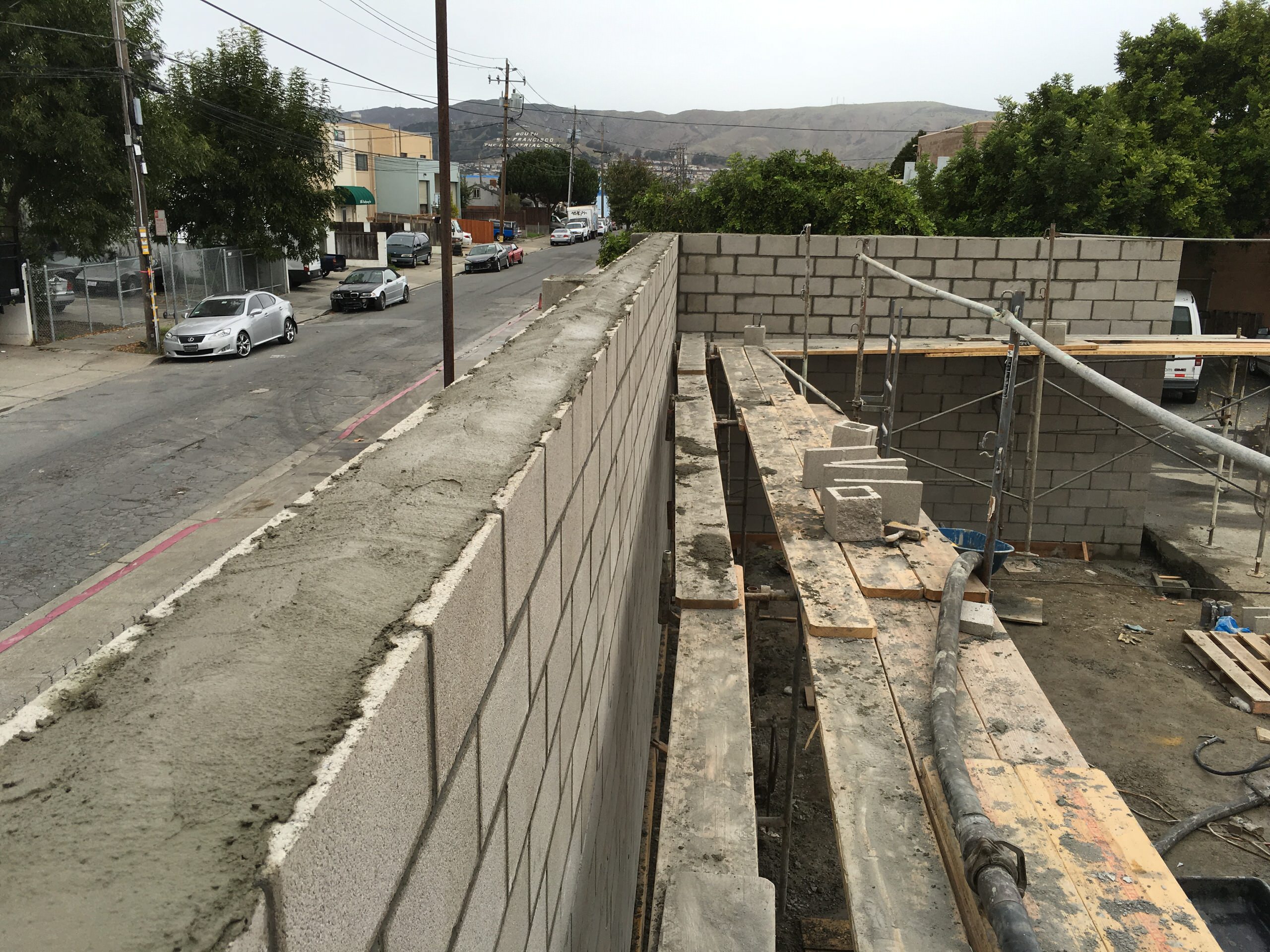 AT&T Bloom Energy Block Wall