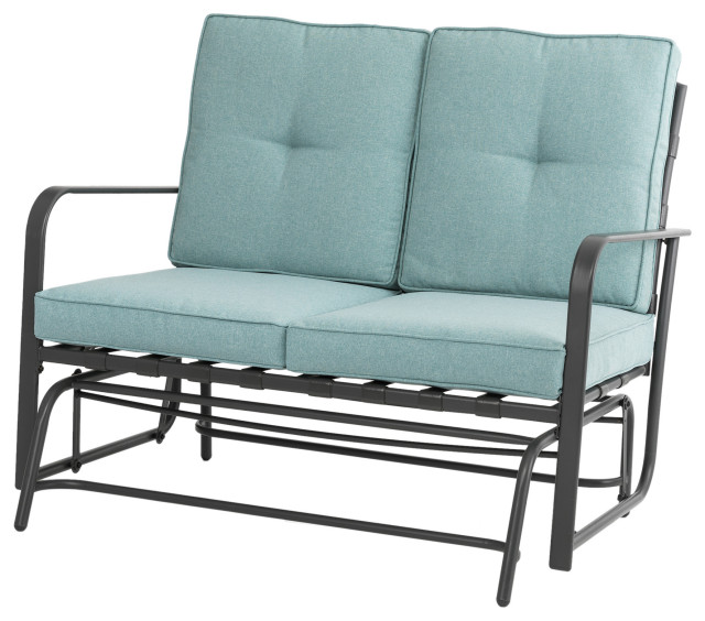 outdoor furniture loveseat glider