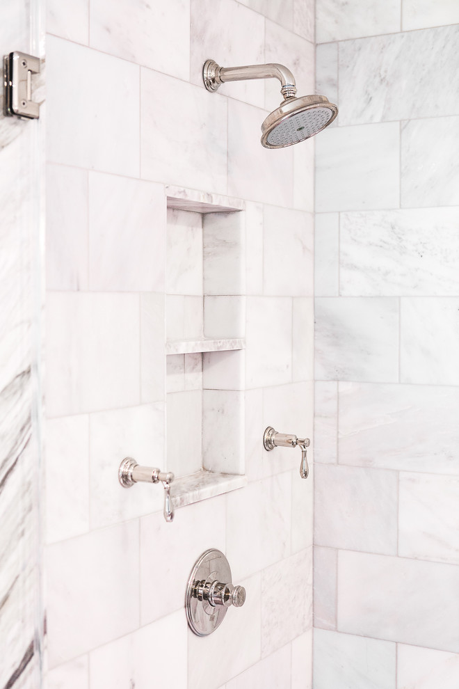 Transitional home design photo in Boston